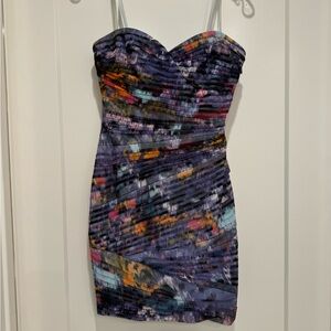 BCBG MAXAZRIA strapless dress size 2
